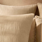 Dusklia - Savannah Set of 2 Tufted Muslin Cushion Cover - Oat