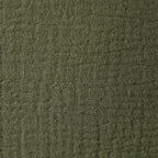 Dusklia - Savannah Set of 2 Tufted Muslin Cushion Covers - Olive Green