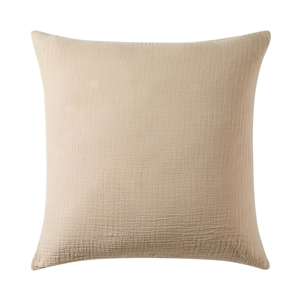 Dusklia - Savannah Set of 2 Tufted Muslin Sofa Cushion Cover - Oat