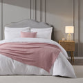 Dusklia - Savannah Tufted Muslin Throw - Rose