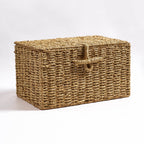 Dusklia - Seagrass Storage Basket - Natural