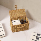 Dusklia - Seagrass Storage Basket - Natural