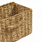 Dusklia - Seagrass Storage Basket - Natural