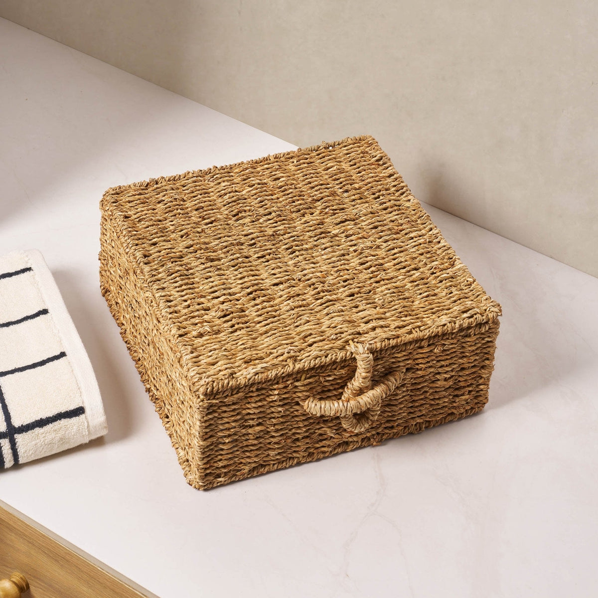 Dusklia - Seagrass Storage Organiser - Natural