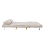 Dusklia - Seattle Double Click Clack Sofa Bed - Chocolate Stripe