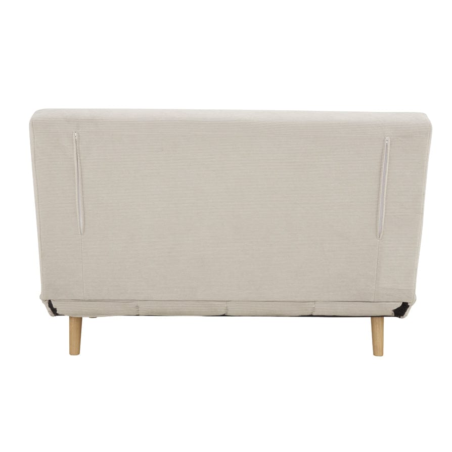 Dusklia - Seattle Double Click Clack Sofa Bed - Corduroy - Pebble