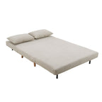 Dusklia - Seattle Double Click Clack Sofa Bed - Corduroy - Pebble