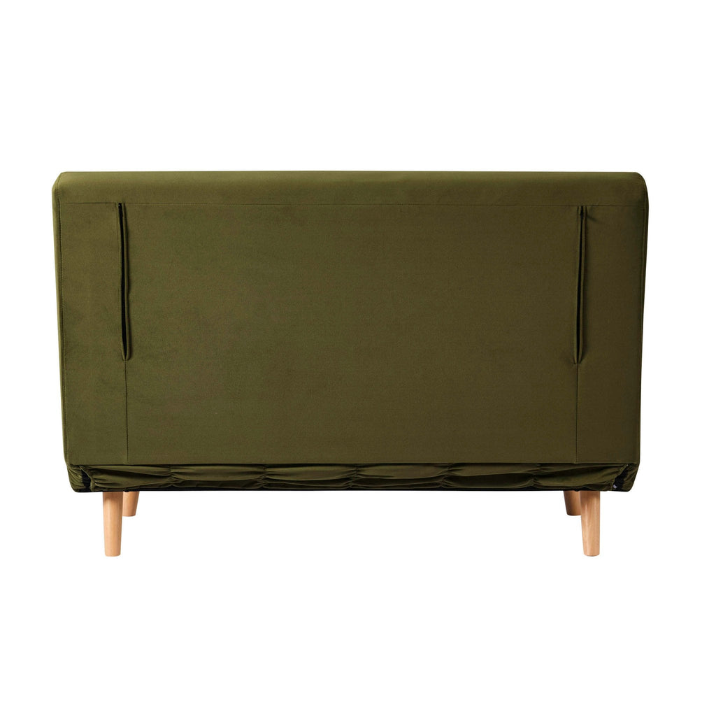 Dusklia - Seattle Double Click Clack Sofa Bed - Muted Moss