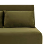 Dusklia - Seattle Double Click Clack Sofa Bed - Muted Moss