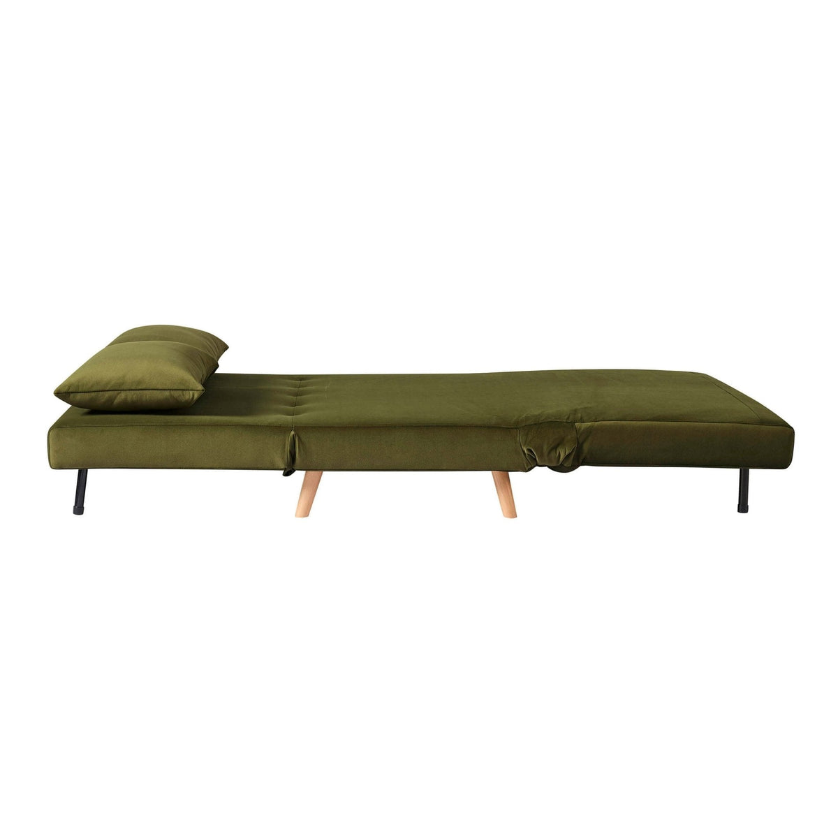 Dusklia - Seattle Double Click Clack Sofa Bed - Muted Moss