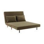 Dusklia - Seattle Double Click Clack Sofa Bed - Olive Green
