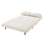 Dusklia - Seattle Double Click Clack Sofa Bed - Teddy Cream