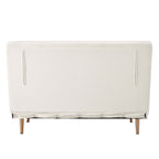 Dusklia - Seattle Double Click Clack Sofa Bed - Teddy Cream
