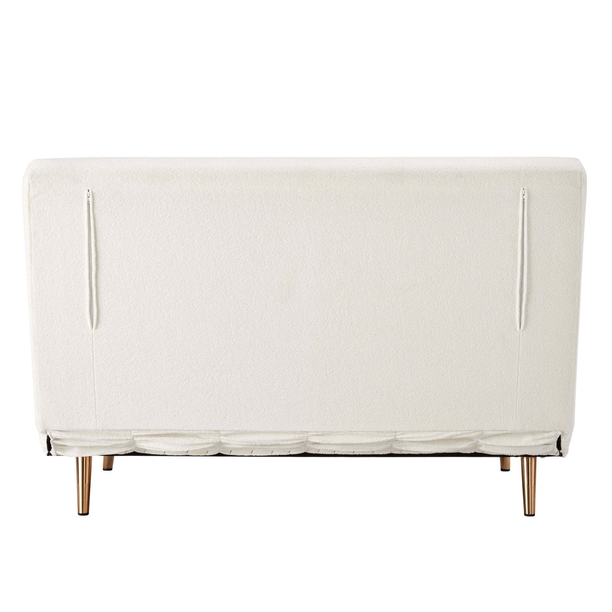 Dusklia - Seattle Double Click Clack Sofa Bed - Teddy Cream