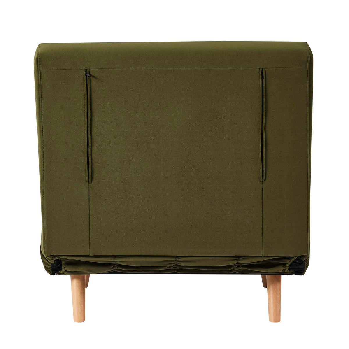 Dusklia - Seattle Single Click Clack Sofa Bed - Muted Moss