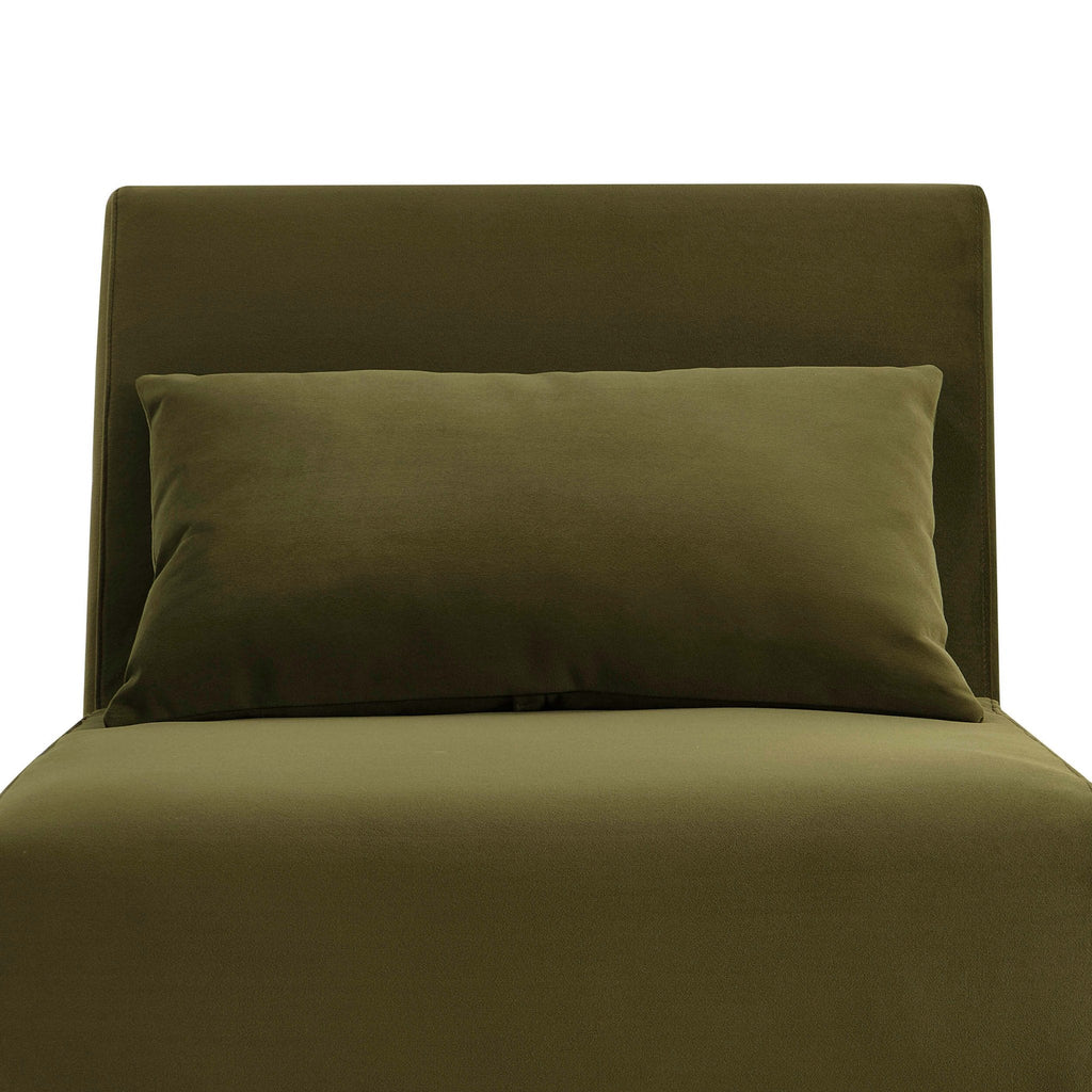 Dusklia - Seattle Single Click Clack Sofa Bed - Muted Moss