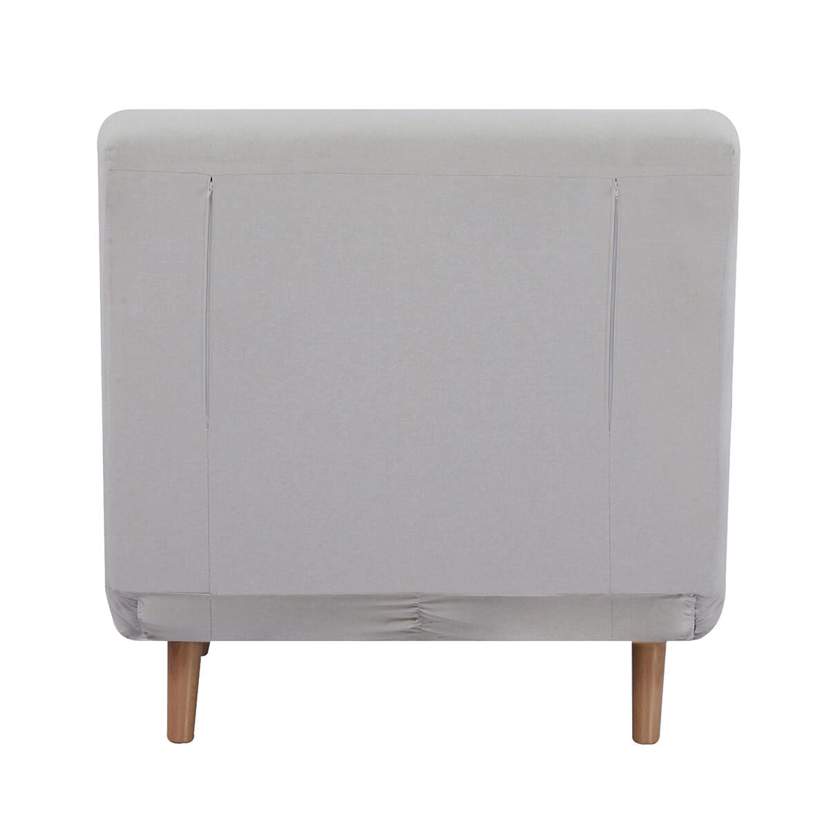 Dusklia - Seattle Single Click Clack Sofa Bed - Warm Natural