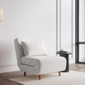 Dusklia - Seattle Single Click Clack Sofa Bed - Warm Natural