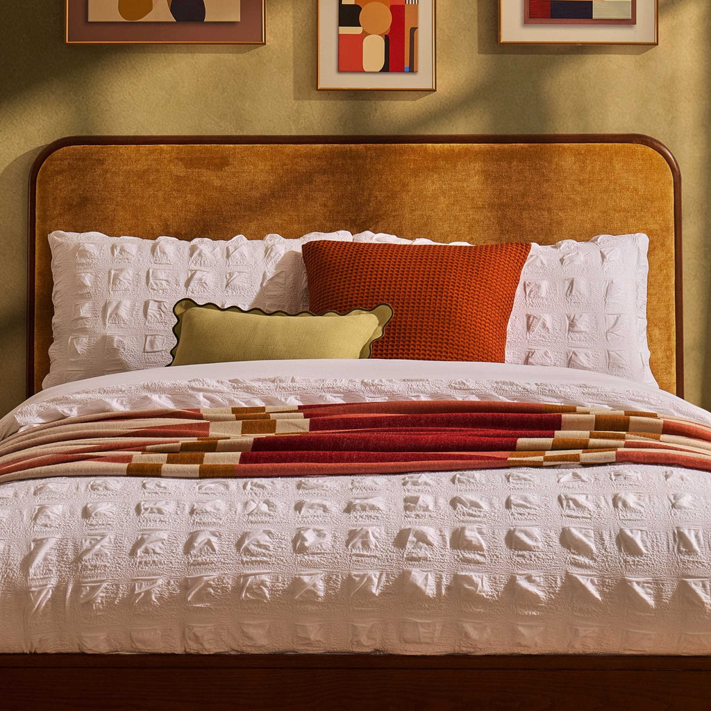 Dusklia - Seoul Bed Frame - Golden Haze Yellow