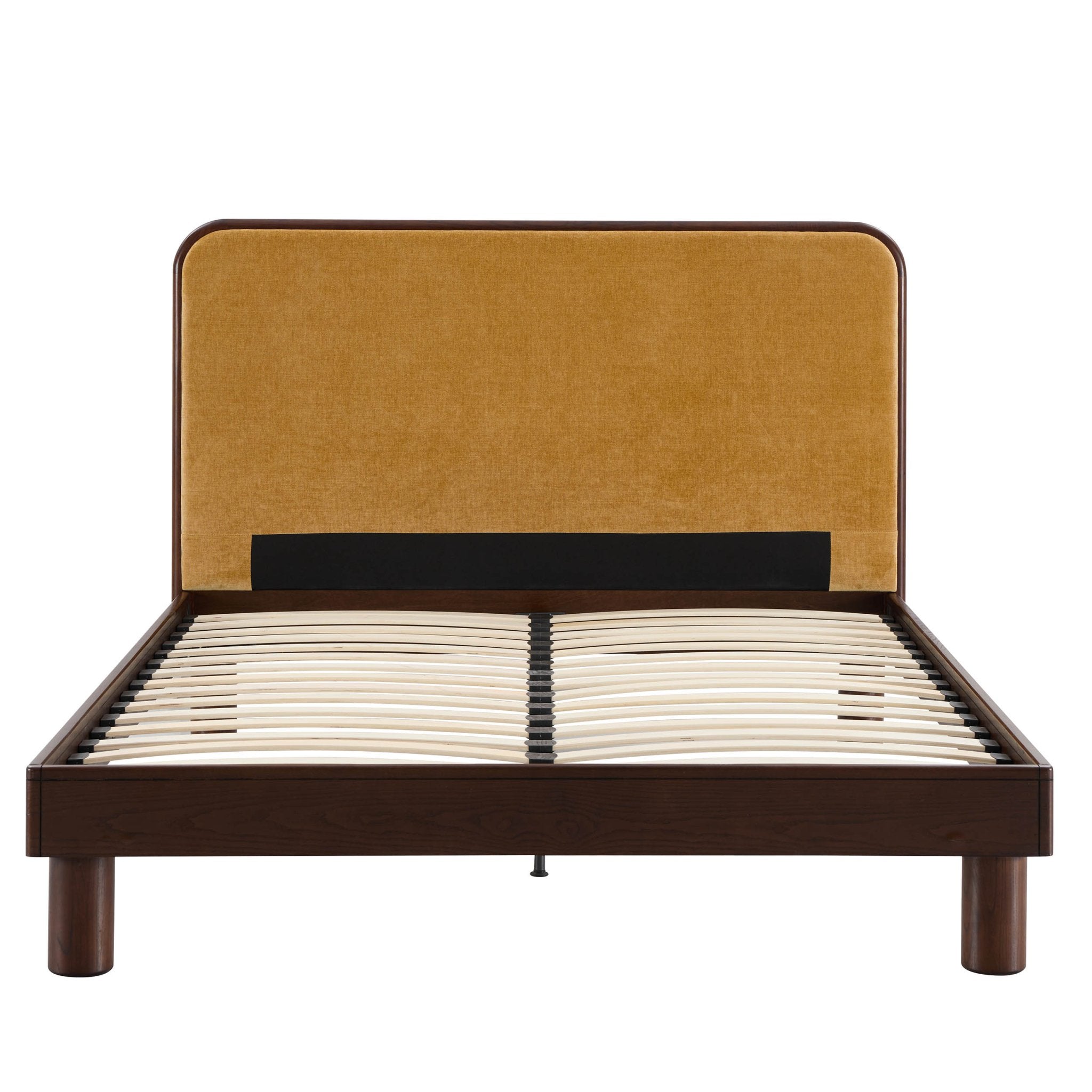Dusklia - Seoul Bed Frame - Golden Haze Yellow