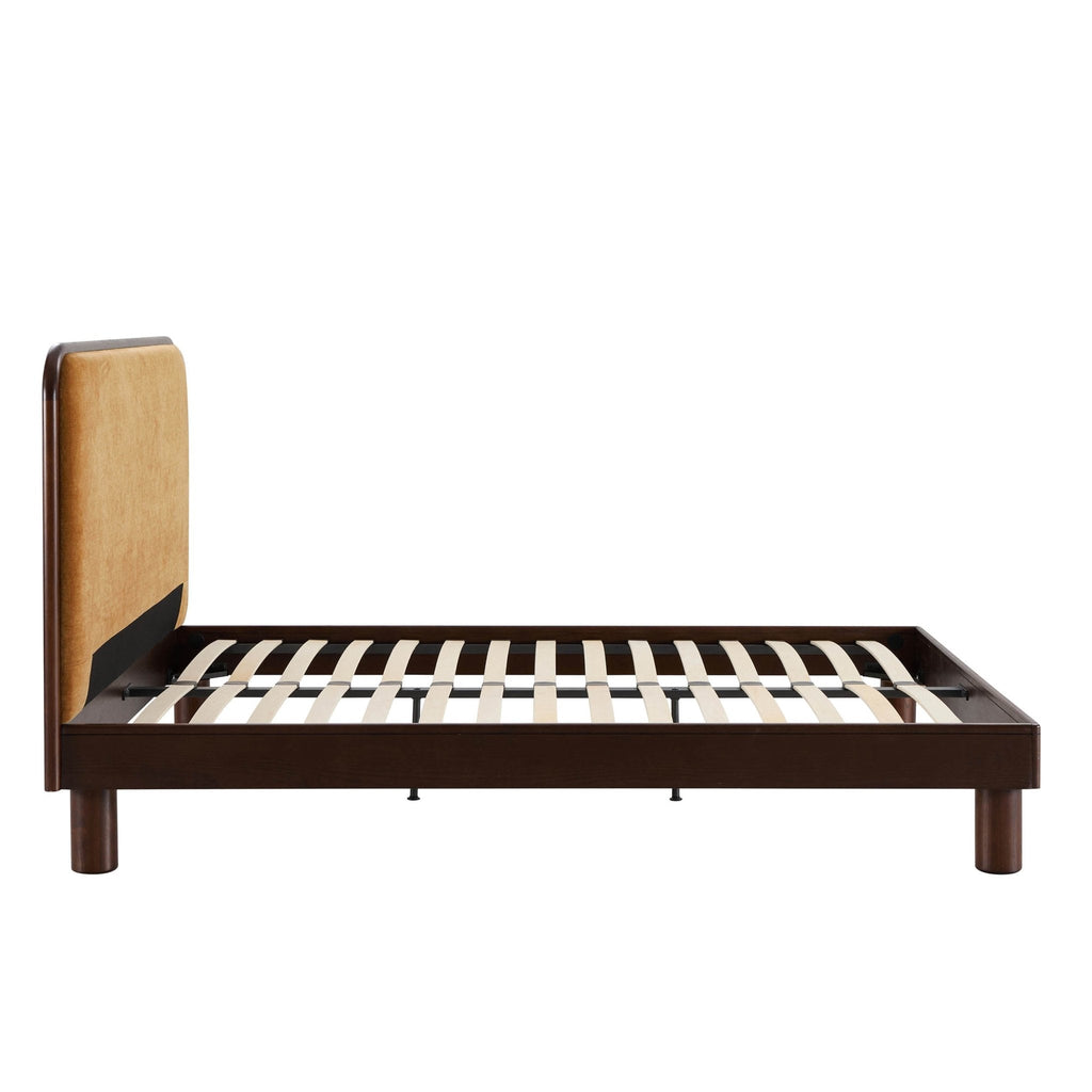 Dusklia - Seoul Bed Frame - Golden Haze Yellow