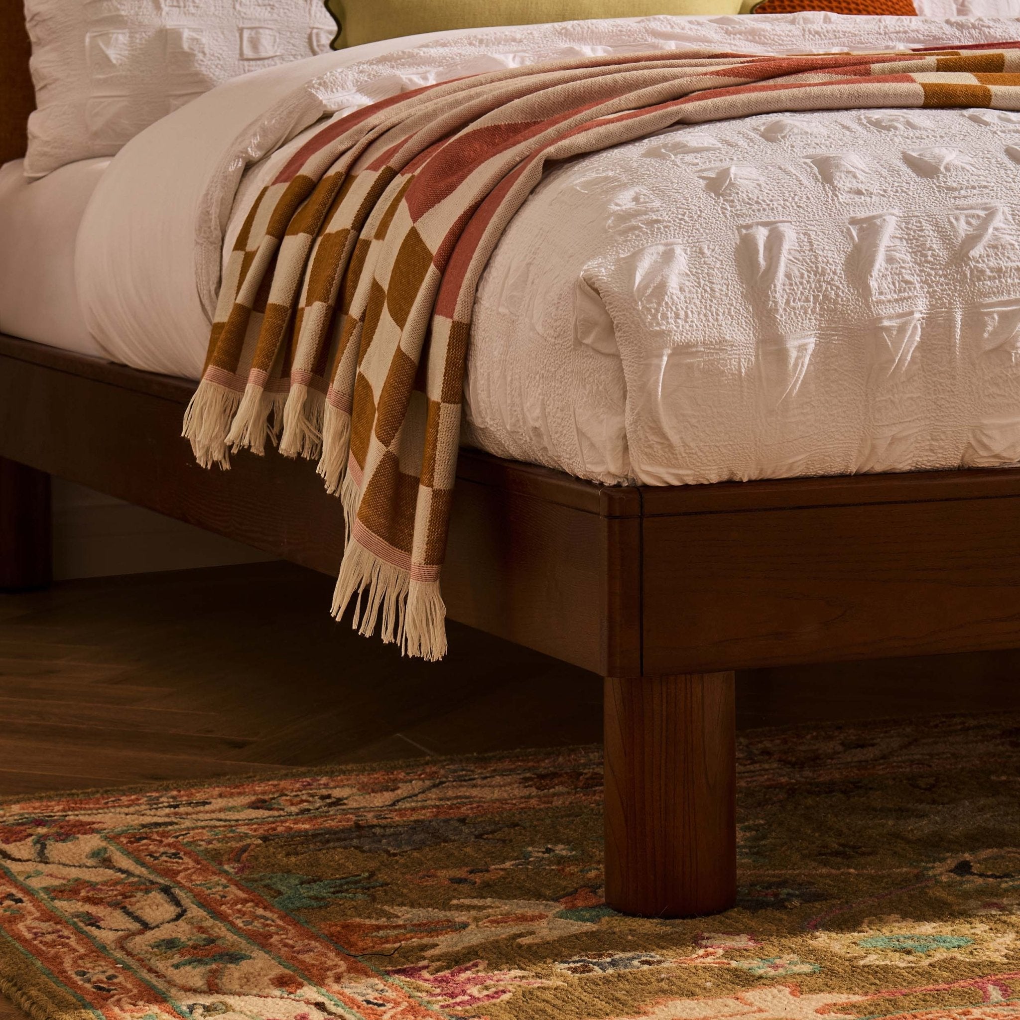 Dusklia - Seoul Bed Frame - Golden Haze Yellow