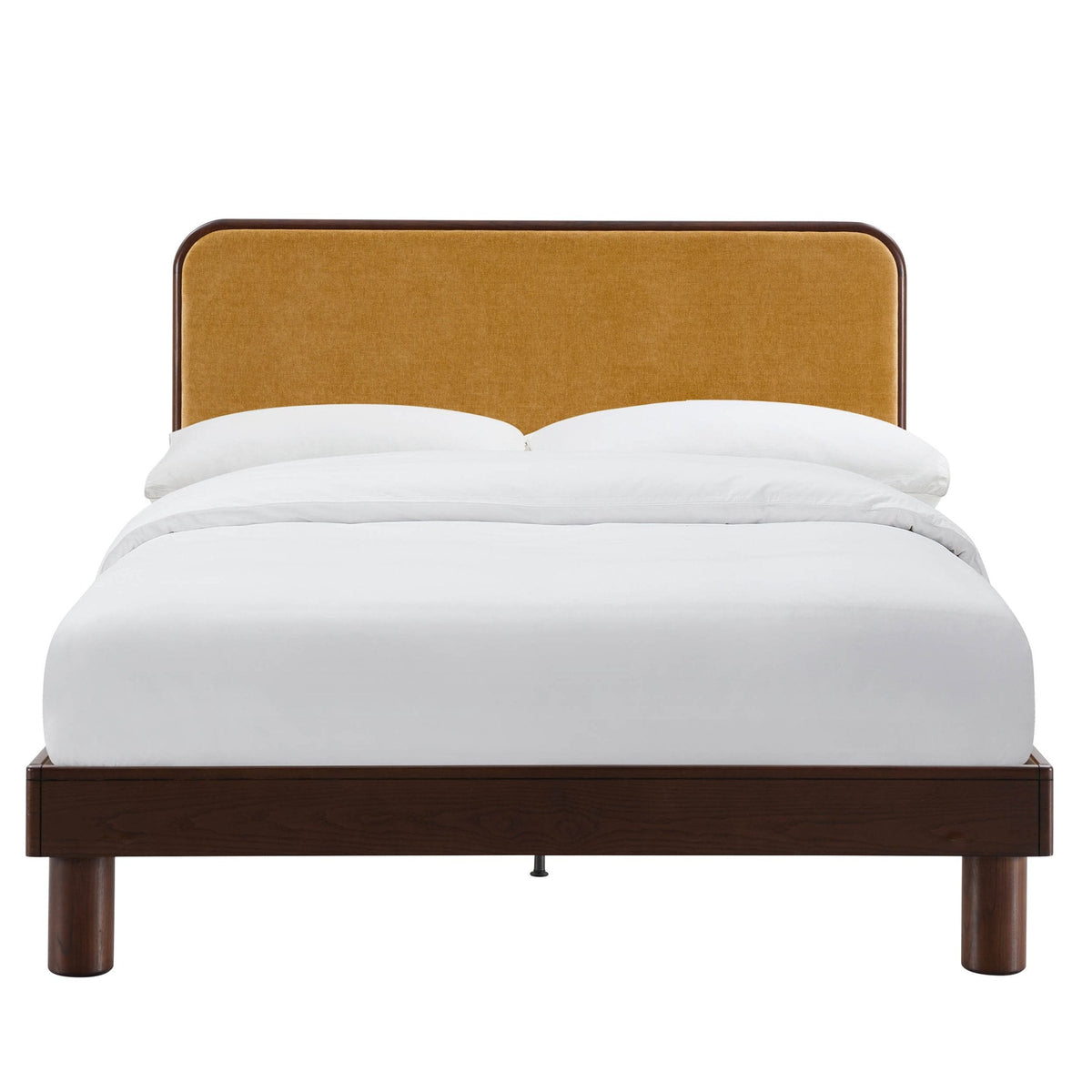 Dusklia - Seoul Bed Frame - Golden Haze Yellow