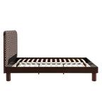 Dusklia - Seoul Bed Frame - Red Checkerboard