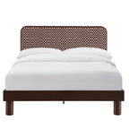 Dusklia - Seoul Bed Frame - Red Checkerboard