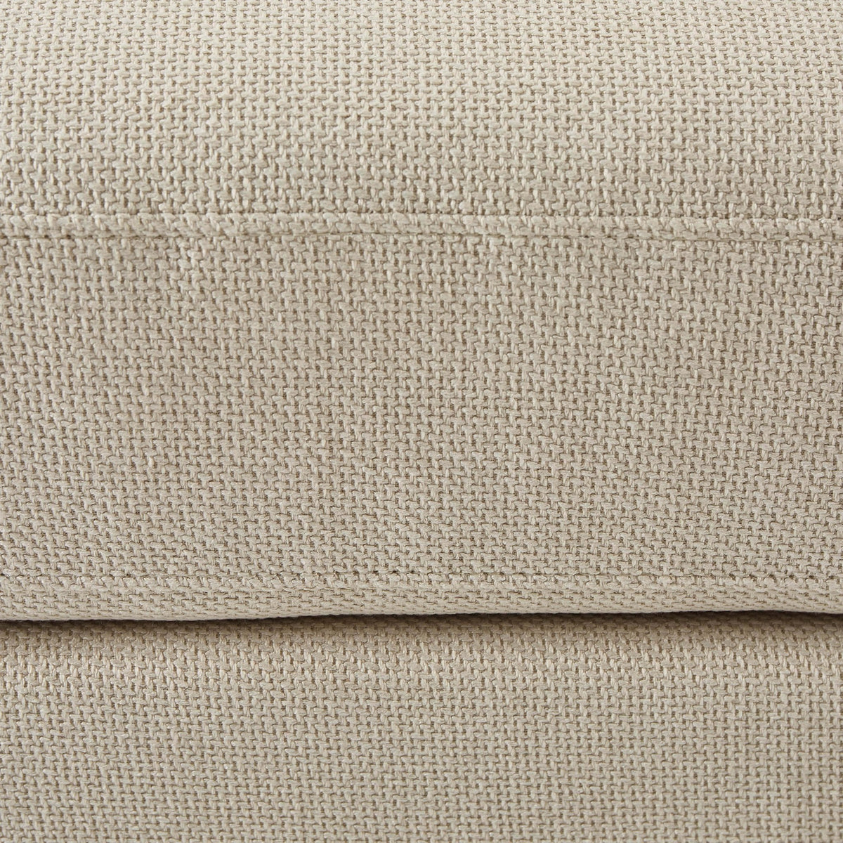 Dusklia - Small Seville Compact Pouffe - Beige