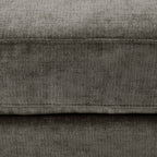 Dusklia - Small Seville Compact Pouffe - Chenille Grey
