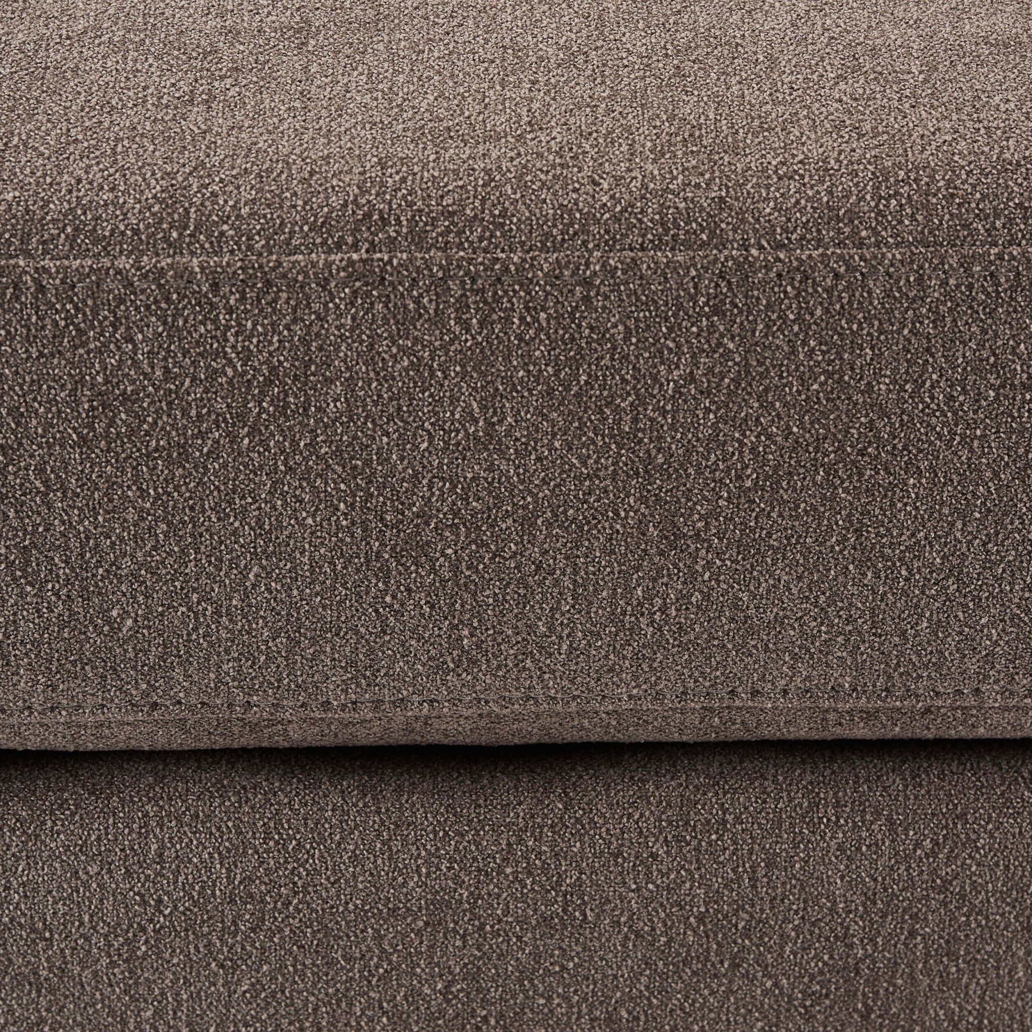 Dusklia - Small Seville Compact Pouffe - Chenille Mushroom