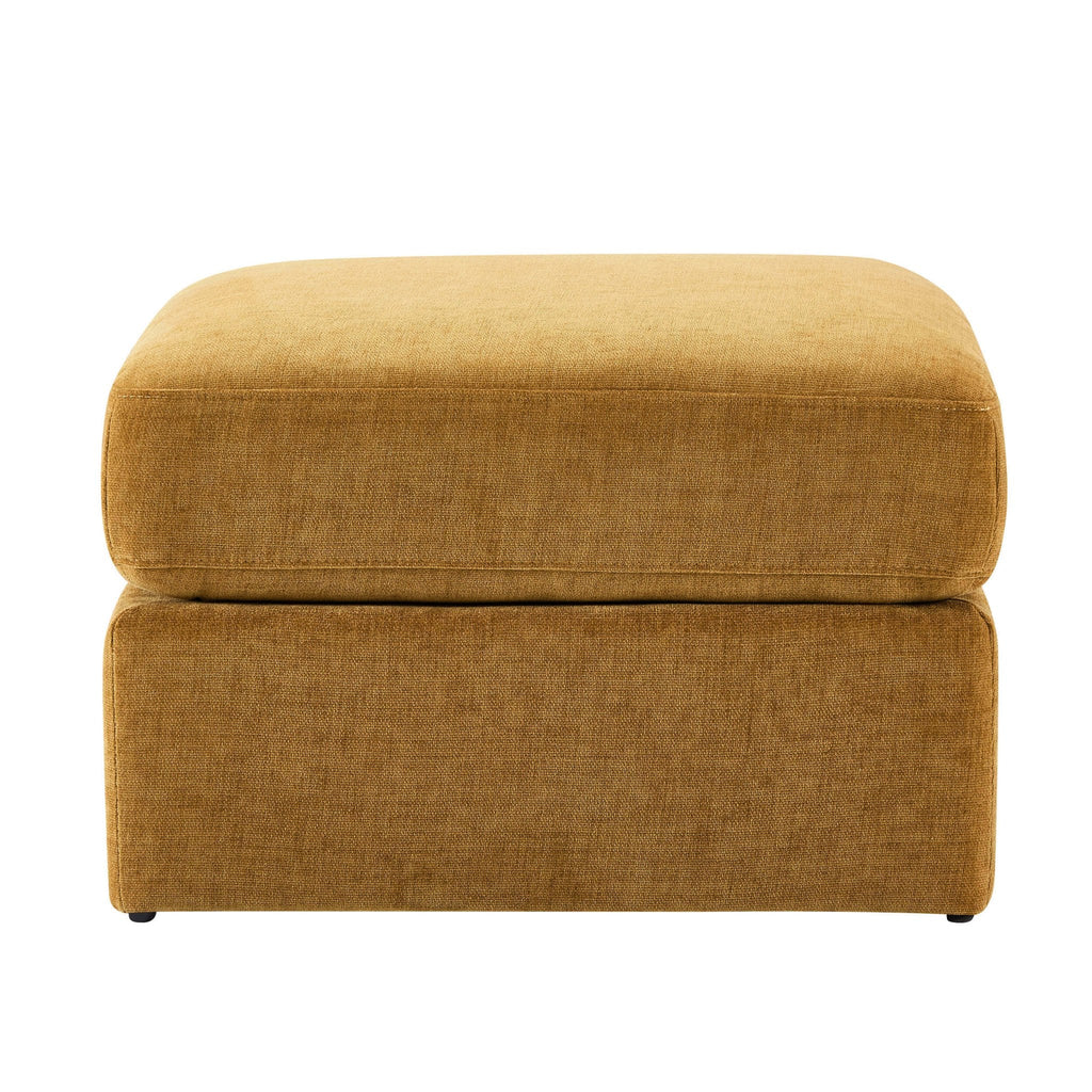 Dusklia - Small Seville Compact Pouffe - Golden Haze