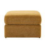 Dusklia - Small Seville Compact Pouffe - Golden Haze