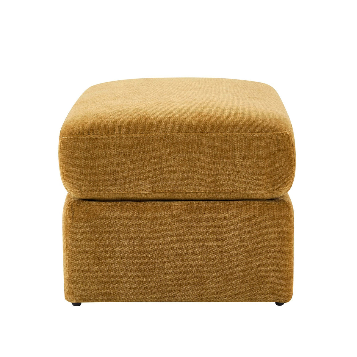 Dusklia - Small Seville Compact Pouffe - Golden Haze
