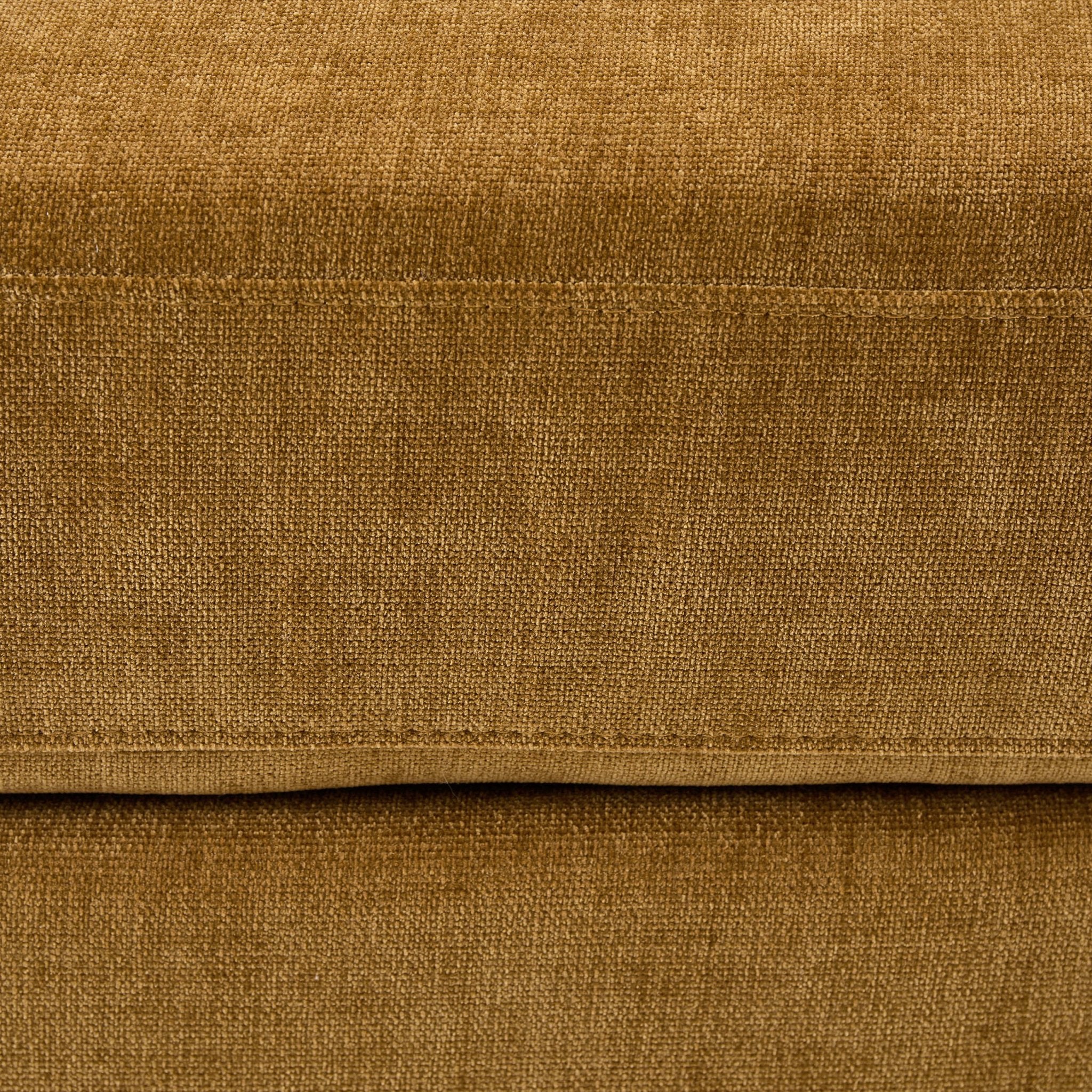 Dusklia - Small Seville Compact Pouffe - Golden Haze