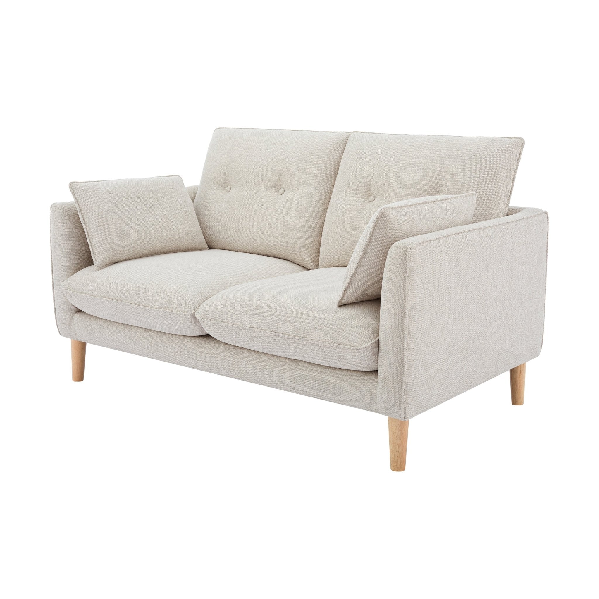 Dusklia - Shoreditch 2 Seater Sofa - Natural