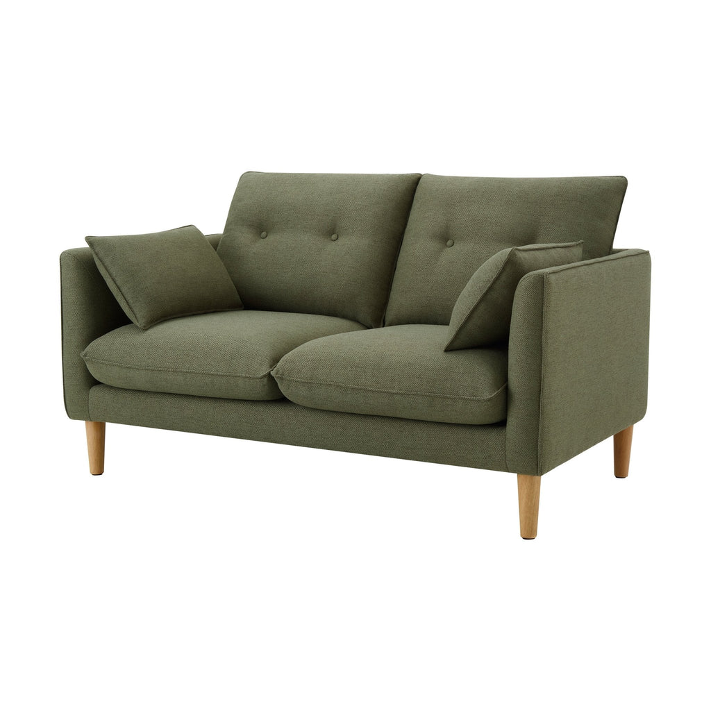 Dusklia - Shoreditch 2 Seater Sofa - Woven Green
