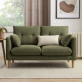 Dusklia - Shoreditch 2 Seater Sofa - Woven Green