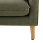 Dusklia - Shoreditch 2 Seater Sofa - Woven Green