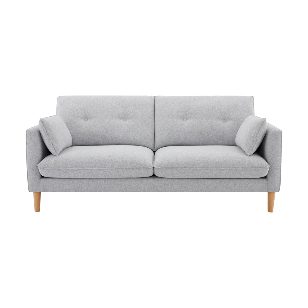 Dusklia - Shoreditch 3 Seater Sofa - Light Grey