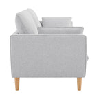 Dusklia - Shoreditch 3 Seater Sofa - Light Grey