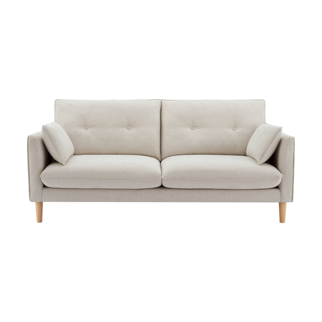 Dusklia - Shoreditch 3 Seater Sofa - Natural