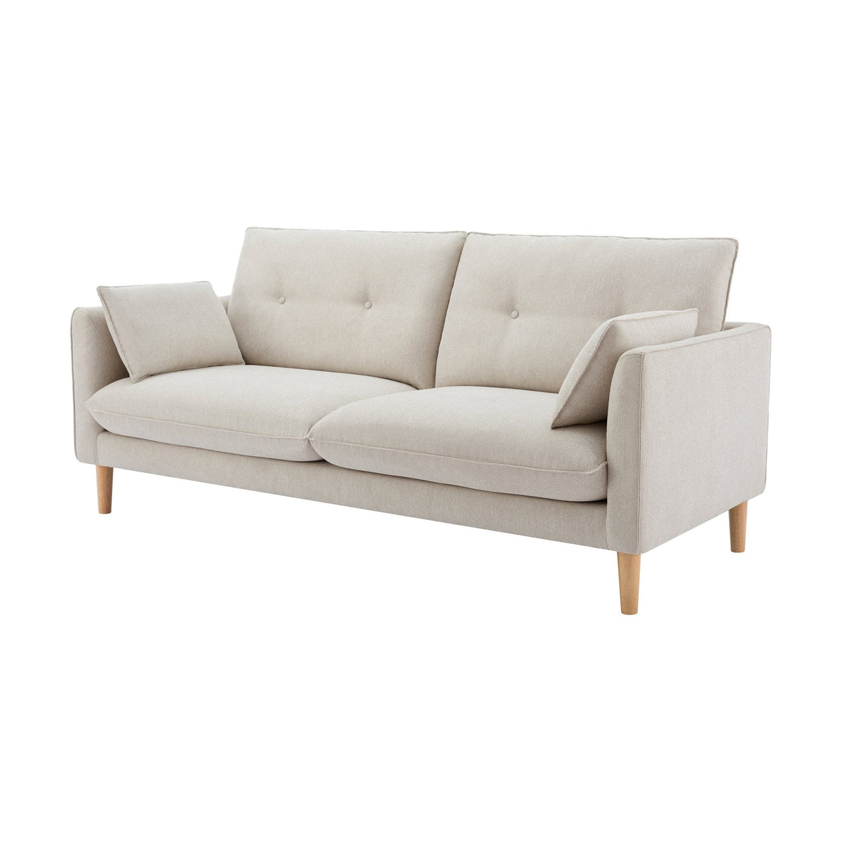 Dusklia - Shoreditch 3 Seater Sofa - Natural