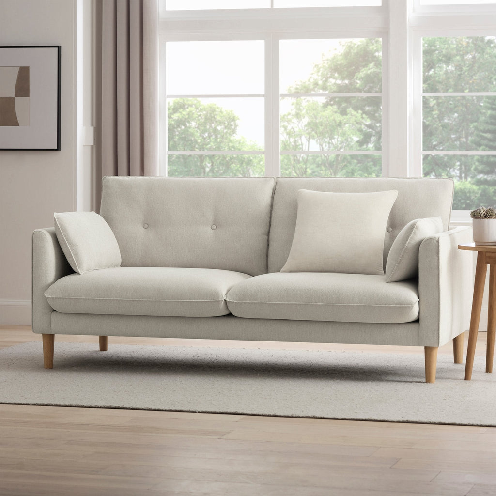 Dusklia - Shoreditch 3 Seater Sofa - Natural