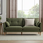 Dusklia - Shoreditch 3 Seater Sofa - Woven Green