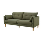 Dusklia - Shoreditch 3 Seater Sofa - Woven Green