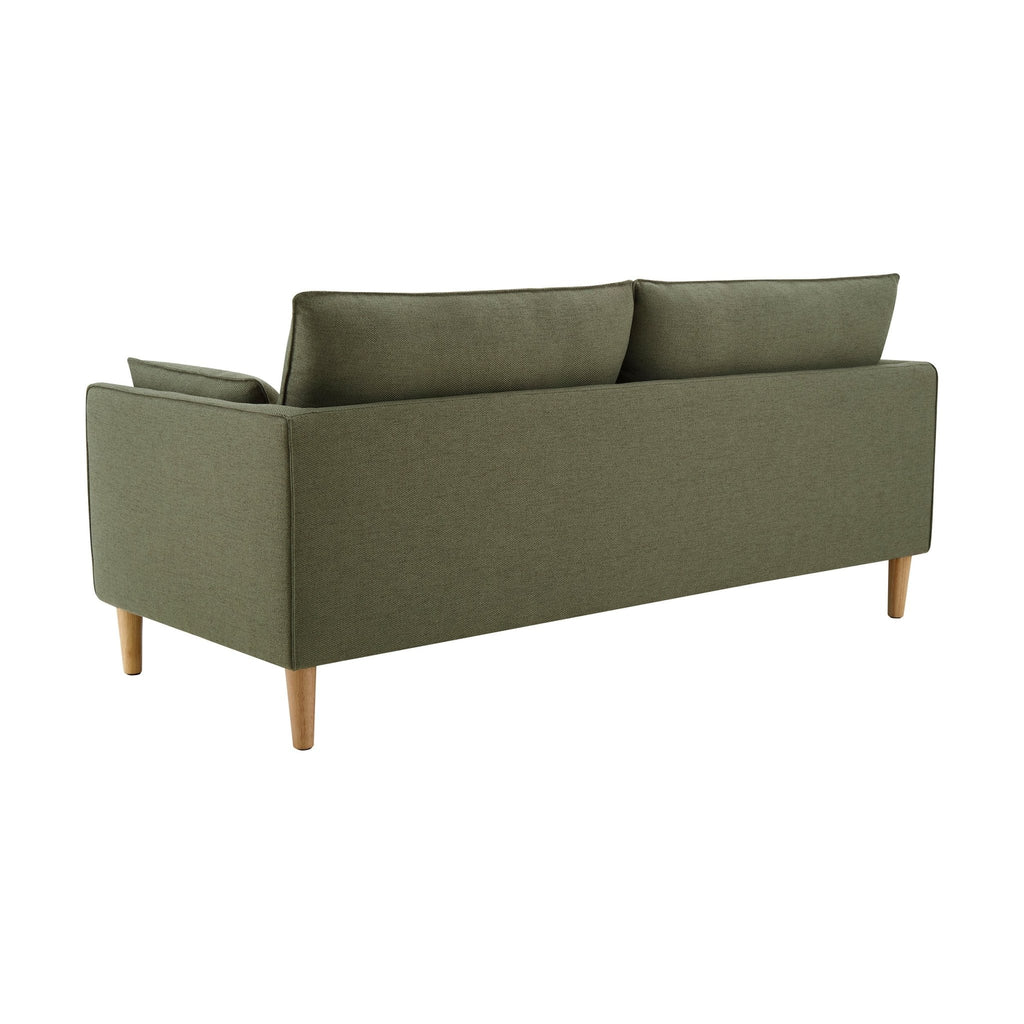 Dusklia - Shoreditch 3 Seater Sofa - Woven Green