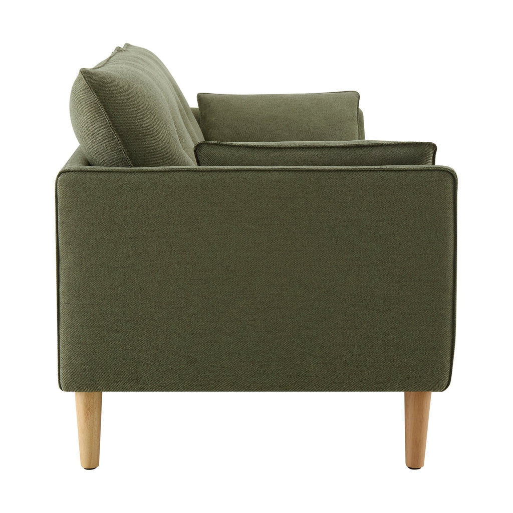 Dusklia - Shoreditch 3 Seater Sofa - Woven Green