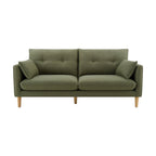 Dusklia - Shoreditch 3 Seater Sofa - Woven Green